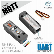 【M5STACK-U129】M5Stack用MQTTユニット(RJ45ポート付き)