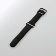【AW-45BDSCBK】Apple Watch用シリコンバンド(45/44/42mm)
