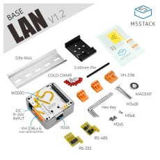 【M5STACK-K012-B-V12】M5Stack用W5500搭載LANモジュール