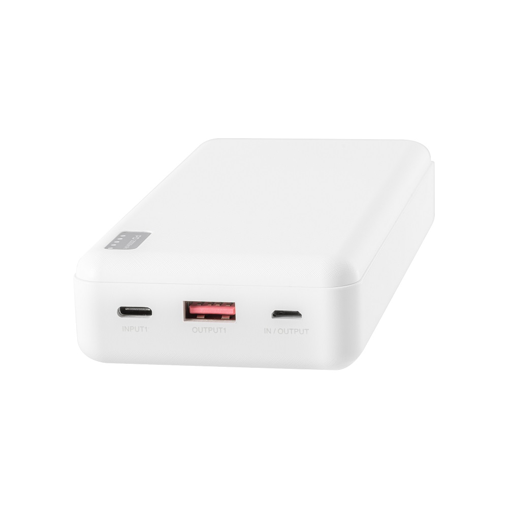 【GH-BTPC200-WH】モバイル充電器 PD20対応 20000mAh ホワイト