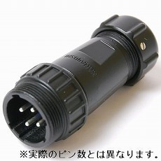 【NJW-244-AdM11】NJWアダプタ防水型(シェルΦ24・4極)