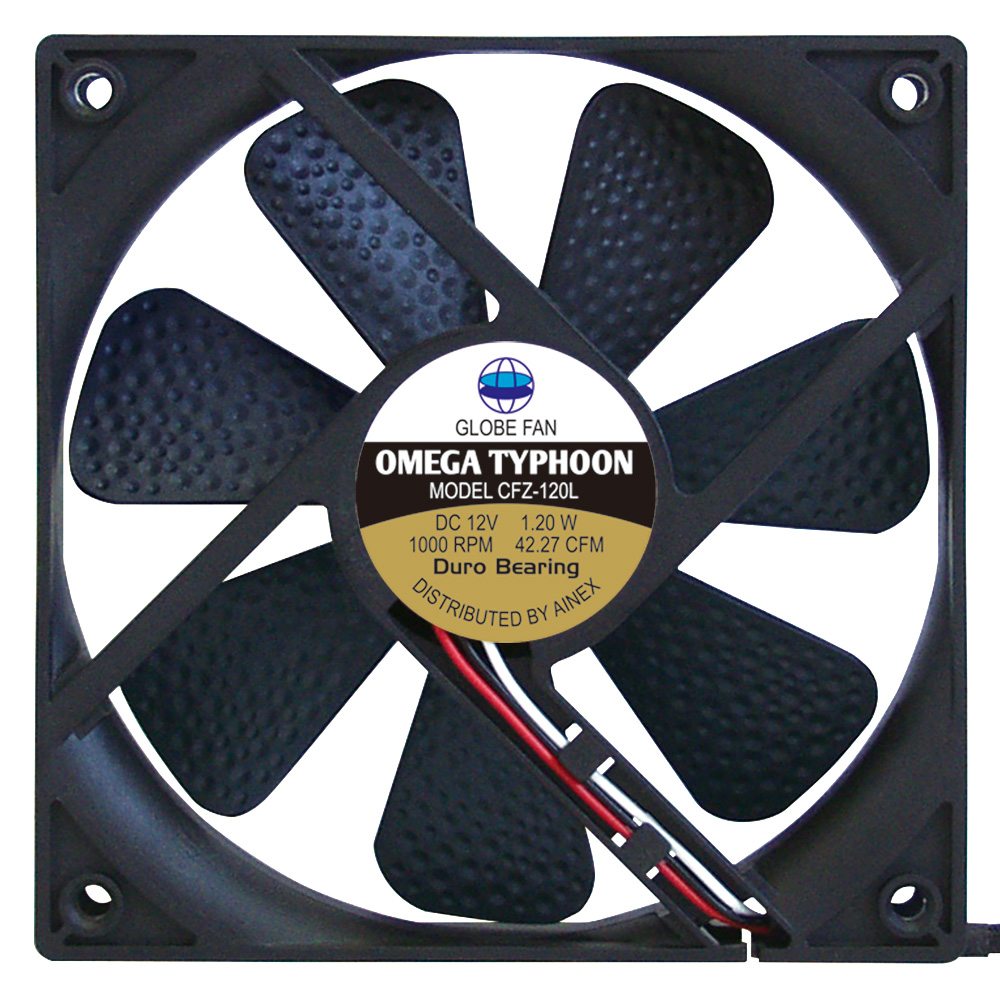 【CFZ-120LB】OMEGA TYPHOON 120mm 究極静音タイプ