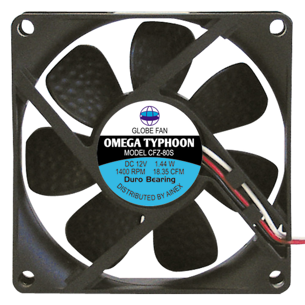 【CFZ-80SB】OMEGA TYPHOON 80mm 超静音タイプ