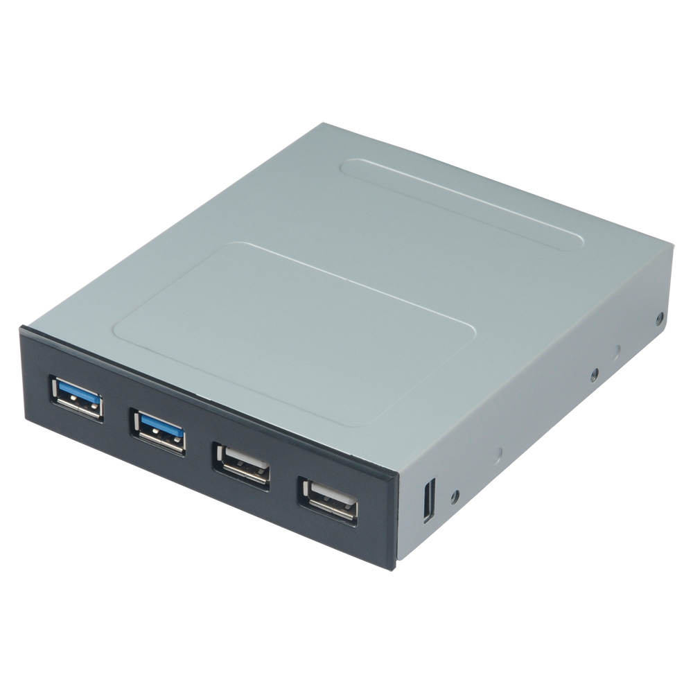 3.5インチベイ USB3.0/2.0フロントパネル PF-004B ainex製｜電子部品・半導体通販のマルツ