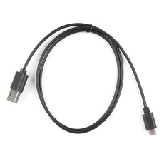 【CAB-15428】リバーシブルUSB-A - リバーシブルmicroUSB-Bケーブル(0.8m)