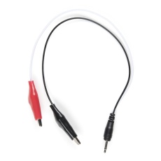 【CAB-17983】Audio Cable to Alligator Clips - 2.5mm