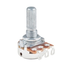 【COM-14622】Rotary Potentiometer - 100k Ohm、Linear (Panel Mount)