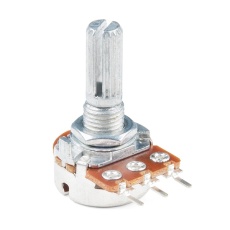 【COM-14624】Rotary Potentiometer - 100k Ohm、Logarithmic (Panel Mount) 