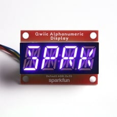 【COM-16918】SparkFun Qwiic Alphanumeric Display - Purple