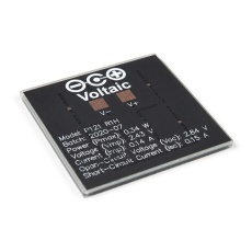 【PRT-18723】ミニソーラーパネル(0.3W、2V、ETFE)