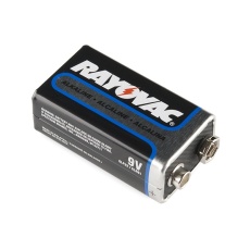 【PRT-10218】9V Alkaline Battery