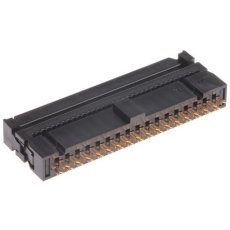 【HIF3BA-34D-2.54R】IDCコネクタ(34極 2列 2.54mmピッチ メス)