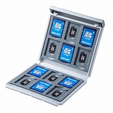 【FC-MMC4WN】SD・microSDカードケース(ホワイト)