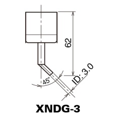 【XNDG-3】XFC替ノズル ディスクリート用