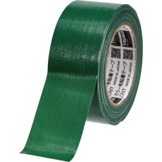 【CNT-5025-GN】カラー布粘着テープ 幅50mm長さ25m グリーン