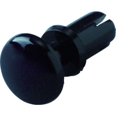 【TPR3545-BK】プッシュリベット 板厚2.2～3.1mm 穴径3.6Φ 長さ4.5 黒 50個入