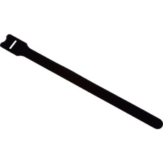 【MKS-3840-BK】マジックバンド ストラップ 40cm 黒 (4本入)