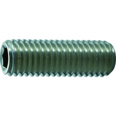 【B77-1014】六角穴付止めネジ 平先 ステンレス M10x14 15本入