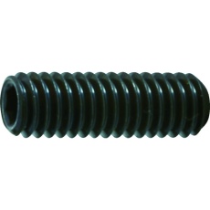 【B63-0410】六角穴付き止めネジ 平先 スチール M4X10 80本入