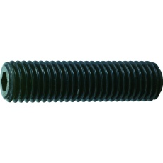 【B63-1415】六角穴付き止めネジ 平先 スチール M14X15 10本入