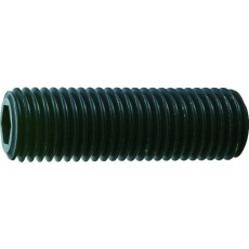 【B63-2060】六角穴付き止めネジ 平先 スチール M20X60 1本入