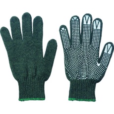 【TATR-7S】耐切創手袋 7ゲージ 耐炎繊維70% アラミド30%混紡糸 すべり止め付