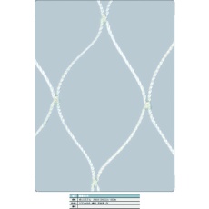 【TSNE-50100-W】安全ネット白3.2Φ 幅5m×10m 目合100 菱目有結節