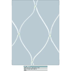 【TSNE-50100-W】安全ネット白3.2Φ 幅5m×10m 目合100 菱目有結節