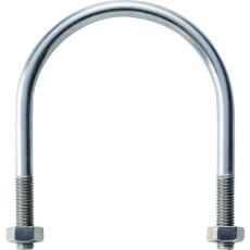 【TSGP-BTM10-80A-S】SGP用Uボルト SUS304 呼び径80A ねじ径M10