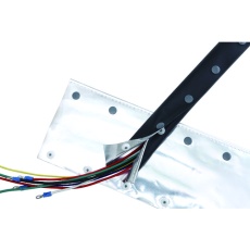 【OTF-15-5-R2-----】電磁波シールド結束チューブ ホックタイプ 15Φ5m