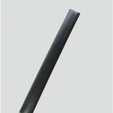 【HR150-9.5BK】TRUSCO 耐熱150℃収縮チューブ 収縮前内径9.5mm 長さ1m 10本入り 黒