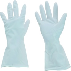 【PVCTG025-S】塩化ビニール手袋薄手 ホワイト S