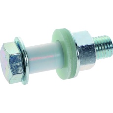 【ZB10K-25A】フランジ用ボルトナットセット 絶縁スリーブ・絶縁ワッシャー付 10K-25A用