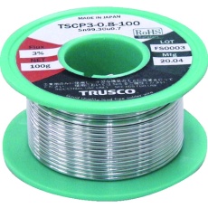 【TSCP3-0.8-100】低コスト鉛フリーやに入りはんだ 100G0.8