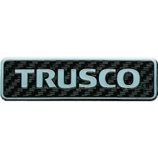 【EBTRL-M】超耐候性軟質エンブレム TRUSCOロゴ文字のみ エンボス加工タイプ