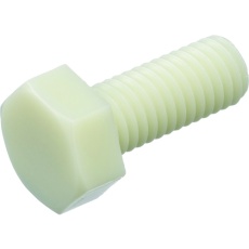 【BRENY-BTM6X20】ガラス繊維強化ポリアミドMXD6 RENY白 六角ボルト M6X20 50本入