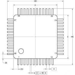 【RAA730502DFP#AC0】Smart Analog IC502 高速計装アンプ型