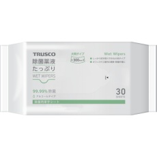 【TJYTW-30】除菌薬液たっぷりウェットワイパー大判 30枚