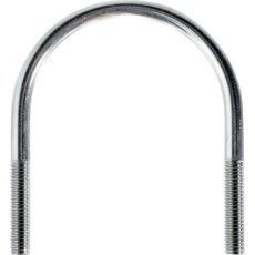 【TSGP-BTM8-65A-S】SGP用Uボルト SUS304 呼び径65A ねじ径M8