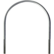 【TSGP-BTM8-90A-S】SGP用Uボルト SUS304 呼び径90A ねじ径M8