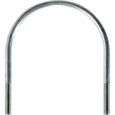 【TSGP-BTM8-80A-S】SGP用Uボルト SUS304 呼び径80A ねじ径M8