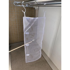 【LNRM】洗濯ネット小部屋4つタイプ Mサイズ 粗目
