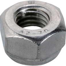 【B133-0016】ナイロンナット ステンレス M16 4個入 1種(DIN982規格)