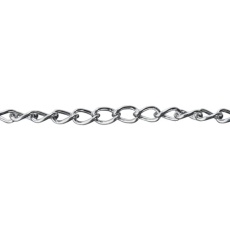 【TIM123-10M】鉄クロームマンテルチェーン 2.3mm×10m