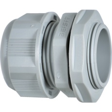 【TG11238GY】ナイロンケーブルグランド 適合ケーブル32～38mm G/(PF)1 1/2 グレー 1個入り