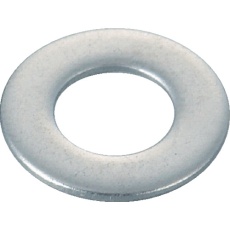 【B27-0114】平ワッシャー ステンレス W1/4 64個入