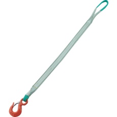 【TPSH50-1P15】1本吊ベルトスリングセット 50mm幅X1.5m 最大使用荷重2t