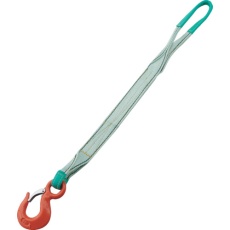 【TPSH50-1P10】1本吊ベルトスリングセット 50mm幅X1m 最大使用荷重2t