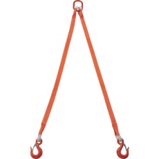 【G35-2P15】2本吊ベルトスリングセット 35mm幅X1.5m 吊り角度60°時荷重1.72t(最大使用荷重2t)