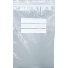 【TCBW-A-8A-TM】チャック付ポリ袋(白枠付) 0.08mm厚 70x50mm 200枚入